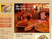 Tablet Screenshot of ajaxdiner.net